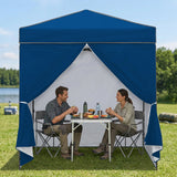 6x4 Instant Pop Up Canopy Tent with 4 Sidewalls - Eagle Peak®
