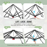 6x4/8x6/10x10 Walk In Pop Up Greenhouse - Eagle Peak®