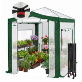 6x4/8x6/10x10 Walk In Pop Up Greenhouse - Eagle Peak®
