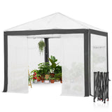 6x4/8x6/10x10 Walk In Pop Up Greenhouse - Eagle Peak®