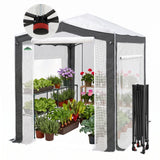 6x4/8x6/10x10 Walk In Pop Up Greenhouse - Eagle Peak®