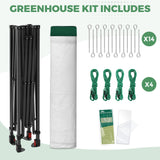 6x4/8x6/10x10 Walk In Pop Up Greenhouse - Eagle Peak®