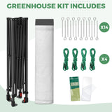 6x4/8x6/10x10 Walk In Pop Up Greenhouse - Eagle Peak®