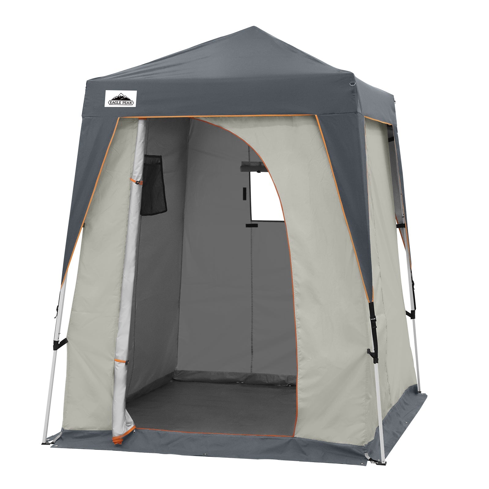 6x6 Pop Up Privacy Tent with Ground Mat – Eagle Peak