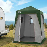 6x6 Pop Up Privacy Tent with Ground Mat - Eagle Peak Custom Canopy Tent