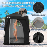 6x6 Pop Up Privacy Tent with Ground Mat - Eagle Peak Custom Canopy Tent