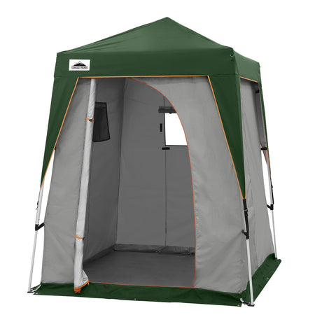 6x6 Pop Up Privacy Tent with Ground Mat - Eagle Peak Custom Canopy Tent