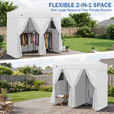 Outdoor Pop Up Changing Room 8x4 ft