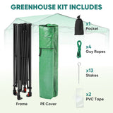 8x6 Easy Setup Pop Up Greenhouse