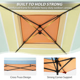 13x13 Straight Leg Pop Up Canopy Tent with 169 sqft of Shade