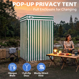 4x4 Pop Up Changing Tent, Flat Top Changing Room