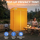 4x4 Pop Up Changing Tent, Flat Top Changing Room