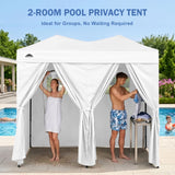Outdoor Pop Up Changing Room 8x4 ft