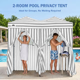 Outdoor Pop Up Changing Room 8x4 ft