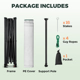 12x8 Easy Setup Pop Up Greenhouse, Support Pole