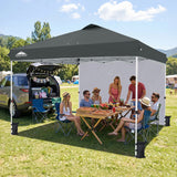 12x12 Pop Up Canopy Tent with 1 Sidewall