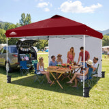 12x12 Pop Up Canopy Tent with 1 Sidewall