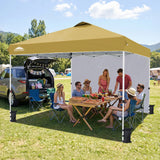 12x12 Pop Up Canopy Tent with 1 Sidewall
