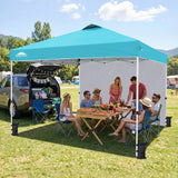 12x12 Pop Up Canopy Tent with 1 Sidewall