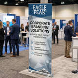 Custom Retractable Banner Stand with Your Business Logo