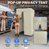 Flat Top 4x4 Pop-up Canopy Changing Room