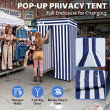 Flat Top 4x4 Pop-up Canopy Changing Room