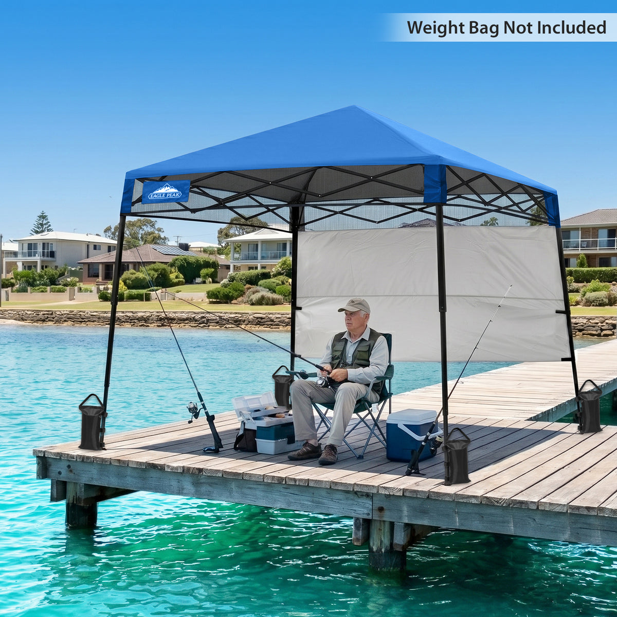8X8 Pop Up Canopy Tent, Compact Backpack Canopy