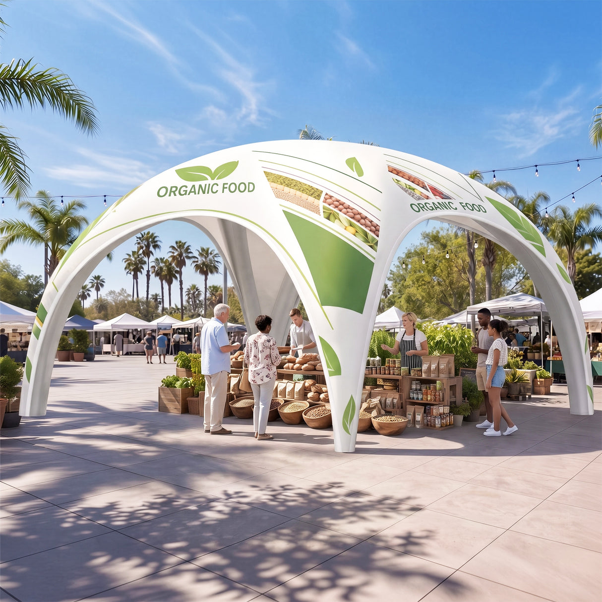 Custom Inflatable Event Tent with Logo,  Igloo Tent