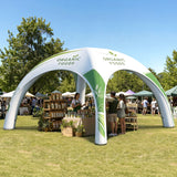 Custom Inflatable Event Tent with Logo, Spider Tent