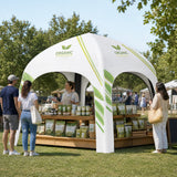 Custom Inflatable Event Tent with Logo, Square Tent