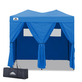 8x4 Outdoor Changing Room, 2 Room Pop Up Portable Changing Room - Eagle Peak Custom Canopy Tent