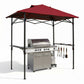 8x5 Pop up Grill Gazebo with Carry Bag and Air Vent - Eagle Peak®