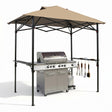 8x5 Pop up Grill Gazebo with Carry Bag and Air Vent - Eagle Peak®