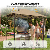 8x5 Pop up Grill Gazebo with Carry Bag and Air Vent - Eagle Peak®