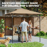 8x5 Pop up Grill Gazebo with Carry Bag and Air Vent - Eagle Peak®