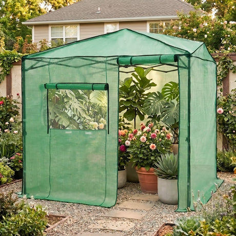 8x6 Easy Setup Pop Up Greenhouse - Eagle Peak®