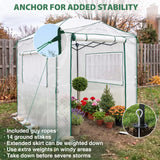 8x6 Easy Setup Pop Up Greenhouse - Eagle Peak®