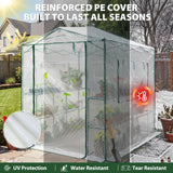 8x6 Easy Setup Pop Up Greenhouse - Eagle Peak®