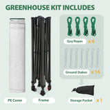 8x6 Easy Setup Pop Up Greenhouse - Eagle Peak®