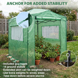 8x6 Easy Setup Pop Up Greenhouse - Eagle Peak®