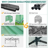 8x6 Easy Setup Pop Up Greenhouse - Eagle Peak®