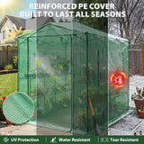 8x6 Easy Setup Pop Up Greenhouse - Eagle Peak®