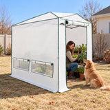 8x6/12x8 Easy Setup Pop Up Greenhouse, Support Pole - Eagle Peak®