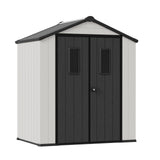 8x6/8x8/5x3/6x4 Resin Outdoor Storage Shed,Weatherproof Garden Shed - Eagle Peak