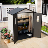 8x6/8x8/5x3/6x4 Resin Outdoor Storage Shed,Weatherproof Garden Shed - Eagle Peak