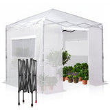 8x8 Easy Setup Pop Up Greenhouse - Eagle Peak®