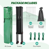 8x8 Easy Setup Pop Up Greenhouse - Eagle Peak®