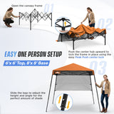 8X8 Pop Up Canopy Tent, Compact Backpack Canopy - Eagle Peak®
