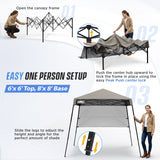 8X8 Pop Up Canopy Tent, Compact Backpack Canopy - Eagle Peak®