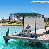 8X8 Pop Up Canopy Tent, Compact Backpack Canopy - Eagle Peak®